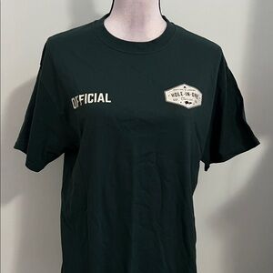 Official Dark Green T-Shirt New  never been used size M unisex
